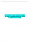 AQA GCSE MATHEMATICS 8300-3F Foundation Tier Paper 3 Calculator Question Paper And Mark scheme June 2022.