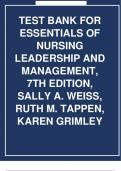 Test Bank for Davis Advantage for Psychiatric Mental Health Nursing, 10th Edition, Karyn I. Morgan, Mary C. Townsend Chapter 1-43|Complete Guide A+