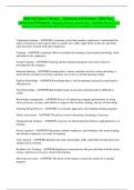 HRM 420 Exam 2 Review _ Questions and Answers 100% Pass_ University Of Phoenix_ Managing Diversity and Inclusion - ANSWER-The process of creating an environment that allows all employees to contribute to organizational goals.