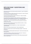 BFIN 300 EXAM 1 QUESTIONS AND ANSWERS