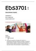 EDS3701 ASSIGNMENT 2 2024