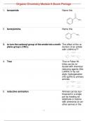 Chem 219 Organic Chemistry Module 6 Exam Portage updated questions with 100% correct answers | updated and verified 2024