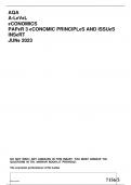 AQA a-level economics paper 3 economic principles and issues insert june 2023 do not write any answers in this insert. you must answer the questions in the answer booklet provided. the economic performance of sri lanka