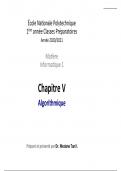 Cours de l'Algorithmique Contient ( Introduction - Structure d’un Algorithme - variables -  Séquence d’instructions - Les types complexes ) _ 1ère année universitaire.