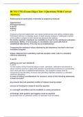 BCBS TEST QUESTIONS & ANSWERS SOLVED 100% CORRECT.  Which plan is primary? When a patient is covered by her employer-sponsored group plan and by a government plan (not affiliated with the employer). Employer-sponsored plan Which plan is primary? When a pa