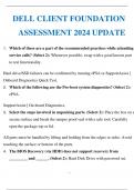 DELL CLIENT FOUNDATION ASSESSMENT 2024 UPDATE