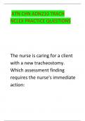 ATN CHN ADN210 TRACH  NCLEX PRACTICE QUESTIONS