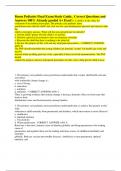 Burns Pediatric Final Exam Study Guide_ Correct Questions and Answers 100% Already graded A+ Excel 8. A child is in the clinic for evaluation of an asthma action plan. The primary care pediatric nurse practitioner notes that the child's last visit was 