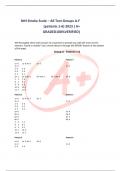 NIH Stroke Scale – All Test Groups A-F  (patients 1-6) 2023 ( A+  GRADED100%VERIFIED)