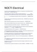 NOCTI Electrical exam questions and answers