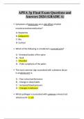 NU 545 Unit 1 Study Guide With Correct Answers (2024) 