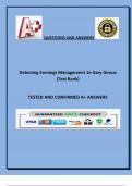 Detecting Earnings Management 1e Gary Giroux (Test Bank).