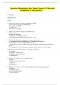 OpenStax Microbiology Test Bank Chapter 15: Microbial Mechanisms of Pathogenicity