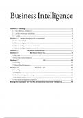 Samenvatting Business Intelligence (Datagedreven besluitvorming) + Begrippen