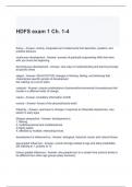 HDFS exam 1 Ch. 1-4 questions and answers 2024