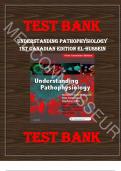 Test Bank for Understanding Pathophysiology, 1st Canadian Edition by Mohamed El-Hussein, Kelly Power-Kean, Stephanie Zettel, Sue Huether, Kathryn McCance