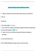 Enphase Storage design certification training Questions with complete solutions.