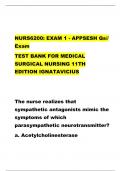 The nurse realizes that sympathetic antagonists mimic the symptoms of which parasympathetic neurotransmitter? a. Acetylcholinesterase