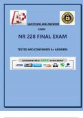 NRM 1401 TTU EXAM 2024