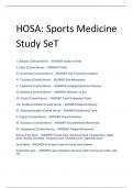 HOSA: Sports Medicine  Study SeT/HOSA: Sports Medicine  Study SeT