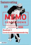 H9 Leven in een massasamenleving - Samenvatting geschiedenis