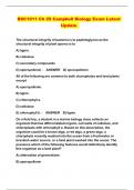 BSC1011 Ch 29 Campbell Biology Exam Latest Update 