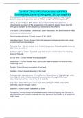  BUNDLE FOR NHA: Medical Assistant (CCMA) Certification Tests, Exam review, Pretests & a solution bank; all updated for fall 2022 class.