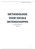 Samenvatting Kennis maken -  Methodologie van de sociale wetenschappen (16/20)