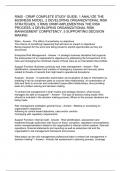 RIMS - CRMP COMPLETE STUDY GUIDE; 1 ANALYZE THE BUSINESS MODEL, 2 DEVELOPING ORGANIZATIONAL RISK STRATEGIES, 3 RIMS CRMP-IMPLEMENTING THE RISK PROCESS, 4 DEVELOPING ORGANIZATIONAL RISK MANAGEMENT COMPETENCY, 5 SUPPORTING DECISION MAKING