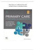 Buttaro: Primary Care, A Collaborative Practice, 6th Ed. Test Bank For Primary Care 6th Edition by Buttaro.