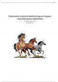 Heelkunde en medische beeldvorming van het paard - SAMENVATTING