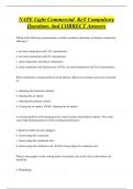 NATE Light Commercial KeY Compulsory  Questions And CORRECT Answers