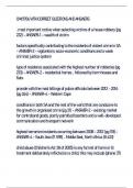 CMY3706 WITH CORRECT QUESTIONS AND ANSWERS . most important motive when selecting victims of a house robbery (pg  232) - ANSWER-1 - wealth of victim factors specifically contributing to the incidents of violent crime in SA  - ANSWER-2 - vigilantism, socio