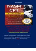 NASM Complete Study Guide Exam Containing 201 Questions with Definitive Solutions 2024-2025. Terms like: Information that is gathered from a prospective client to give the health and fitness professional feedback regarding personal history such as occupat