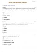  HIS-405: US HISTORY| HIS 405 US HISTORY QUESTIONS 9 WITH 100% CORRECT ANSWERS| GRADED A+