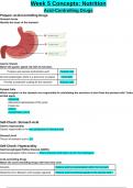 NR293 Pharmacology for Nursing Practice Week 5 Concepts NutritionAcid-Controlling Drugs