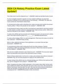 Notary Public Exam (California)Correct 100%   1: What is one requirement for becoming a California Notary Public? - ANSWER Be a legal resident of California  2: Your jurisdiction will be:你的管辖权将是: - ANSWER The entire state of California  3: A possible pena