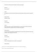 COUN-6214S-3/COUN-6215D-3/COUN-6215-3-Lifespan Development  Question 1  2 out of 2 points  Correct  The epigenome is the full set of factors, from the cell to the outside world, that controls the expression  of  Selected Answer:  hereditary material.  Que