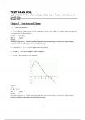 Test Bank For Applied Calculus, 7th Edition by Deborah Hughes-Hallett, Andrew M. Gleason, Patti Frazer Lock, Daniel E. Flath Chapter 1-10