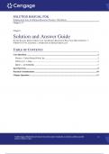 Solution and Answer Guide DAVID WALSH, EMPLOYMENT LAW FOR HUMAN RESOURCE PRACTICE 2024, EDITION: 7, 9780357717547; A+