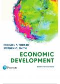 ECONOMIC  DEVELOPMENT THIRTEENTH EDITION MICHAEL P. TODARO New York University STEPHEN C. SMITH The George Washington University