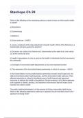 Foundations for Population Health in Community/Public Health Nursing Ch 28 ,Exam Questions and Solutions Newest Update(A+ GRADED)