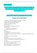 Lewis's Medical Surgical Nursing in Canada 5th Edition by Jane Tyerman and Shelley Cobbett 2024-2025 Complete From Chapters 1-72.