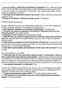 Pharmacy Law MPJE Exam West Virginia Law.