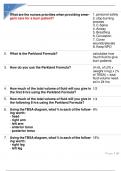 N434 Exam 2 - Tissue Integrity.