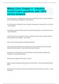 milady infection control exam questions with 100% correct answers