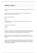 CGFM - Exam 1 Government Sovereignty correct answerNat'l government can't be sued by states or by citizens w/out its permission.