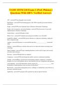 TAMU ISTM 210 Exam 1 (Prof. Phinney) Questions With 100% Verified Answers