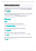 IICRC Fire/Odor Part 1: Questions & Answers: Updated Solution