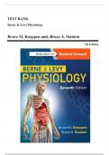 Test Bank for Berne and Levy Physiology, 7th Edition (Koeppen, 2018), Chapter 1-44 | All Chapters